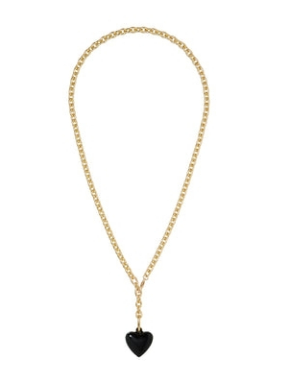 Roxanne Assulin The Mini Puffy Heart Charm Necklace